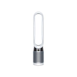 Dyson Pure Cool TP04 purifying fan in white/silver, 2-in-1 air purifier, advanced HEPA filtration.