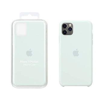 iPhone 11 Pro Max Silicone Case - Seafoam