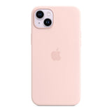 iPhone 14 Plus Silicone Case with Magsafe - Chalk Pink