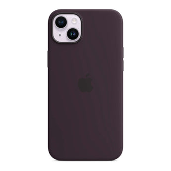 iPhone 14 Plus Silicone Case with Magsafe - Elderberry