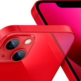 Refurbished iPhone 13 PRODUCT(RED) with HDR camera and Super Retina XDR display.