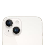 Refurbished iPhone 14 Plus Starlight with HDR camera, 6.7-inch display.