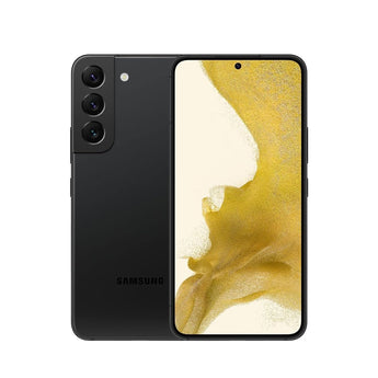 Refurbished Samsung Galaxy S22 in Phantom Black with advanced features and quality assurance.