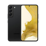 Refurbished Samsung Galaxy S22+ Phantom Black with quality assurance.