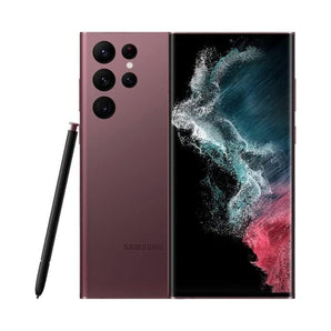 Refurbished Samsung Galaxy S22 Ultra - Burgundy