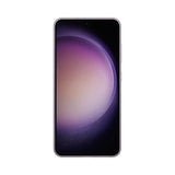 Refurbished Samsung Galaxy S23+ in lavender with large display.